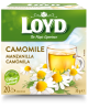 Žolelių arbata LOYD, ramunėlių skonio, 20 x 1,5 g