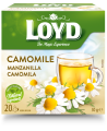 Žolelių arbata LOYD, ramunėlių skonio, 20 x 1,5 g