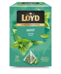 Žolelių arbatos gėrimas LOYD HORECA mėtų skonio piramidė, 20 x 2g