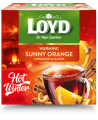 Žolelių ir vaisių arbata LOYD, apelsinų cinamono ir gvazdikėlių skonio, 20 x 2g