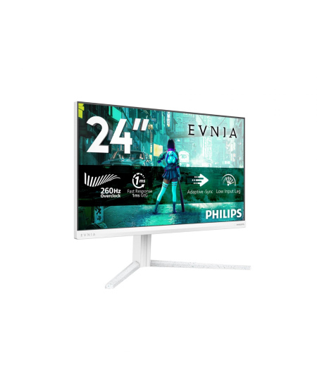 Philips | Evnia 24M2N3201P/00 | 24 " | Fast IPS | FHD | 16:9 | 260 Hz | 1 ms | 1920 x 1080 pixels | 300 cd/m² | HDMI ports