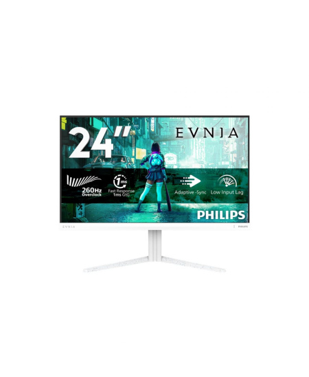 Philips | Evnia 24M2N3201P/00 | 24 " | Fast IPS | FHD | 16:9 | 260 Hz | 1 ms | 1920 x 1080 pixels | 300 cd/m² | HDMI ports