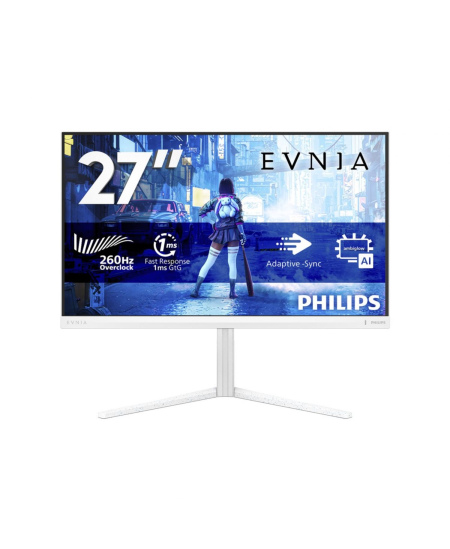 Philips | 27M2N5201P/00 | 27 " | Fast IPS | FHD | 16:9 | 260 Hz | 1 ms | 1920 x 1080 pixels | 300 cd/m² | HDMI ports quant