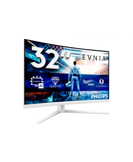 Philips | 32M2C5501/00 | 32 " | Fast VA | QHD | 16:9 | 144 Hz | 1 ms | 2560 x 1440 pixels | HDMI ports quantity 2