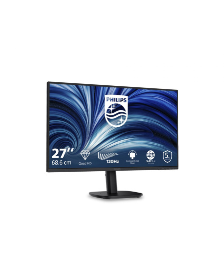 Philips | 27B2N3500/00 | 27 " | IPS | QHD | 16:9 | 120 Hz | 2560 x 1440 pixels | HDMI ports quantity 2 | Black