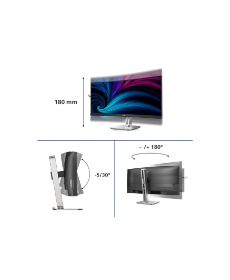 PHILIPS 34B2U5900C/00 34" DUAL Mode Curved Business monitor 21:9/5120x2160/350cdm2/2ms/DP HDMI USB-C | Philips | 34B2U5900C