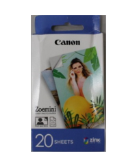 SALE OUT. 20 sheets | ZP-2030 | Photo Paper | White | 5 x 7.6 cm | DAMAGED PACKAGING