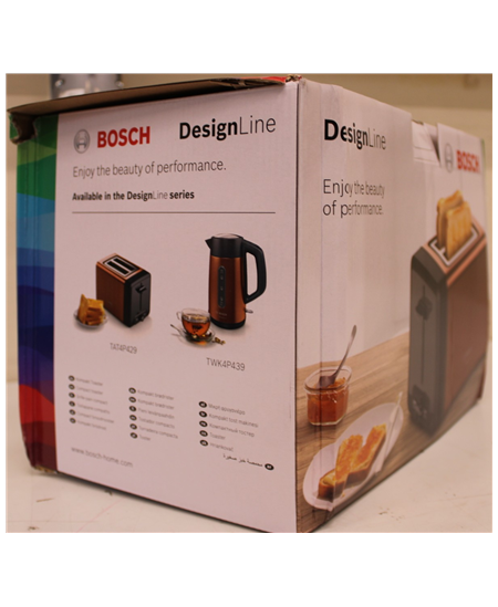 SALE OUT. Bosch TAT4P429 DesignLine Toaster, 970 W, 2 slots, Copper | SALE OUT. | Bosch DesignLine Toaster | TAT4P429 | Power 97