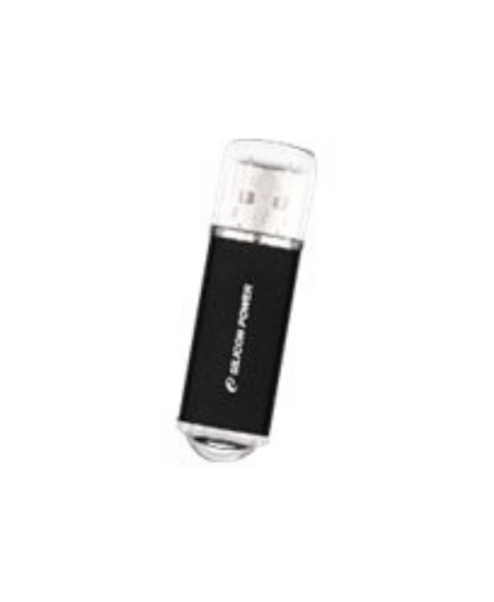 Silicon Power Ultima-II 8 GB, USB 2.0, Black