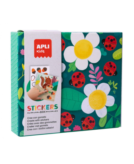 Lipdukų žaidimas APLI Kids "Ladybug"