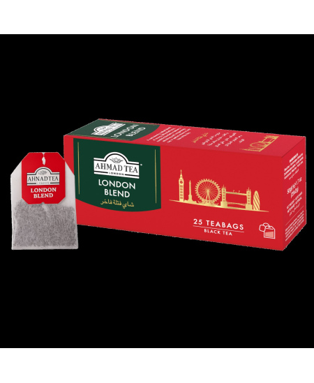 Juodoji arbata AHMAD CLASSIC BLACK, 25 arbatos maišelių x 2 g