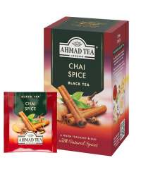Juodoji arbata AHMAD Chai Spice, 20 vokelių x 2g