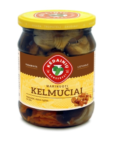 Marinuoti kelmučiai KĖDAINIŲ, 480 g / 255 g