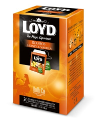 Raudonoji arbata LOYD HORECA Rooibos Honey & Vanilla, 20 x 2g