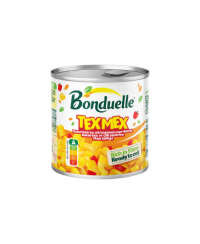 Saldžiųjų kukurūzų ir paprikų mišinys BONDUELLE, 165 g