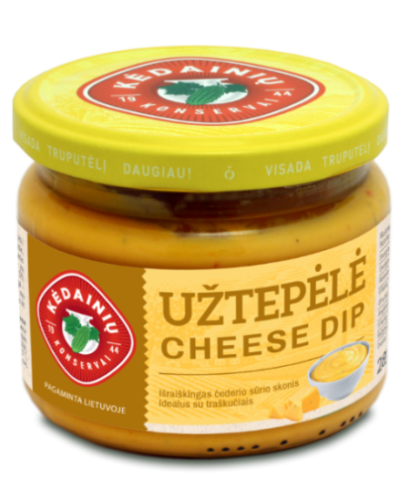 Užtepėlė KĖDAINIŲ cheese dip, 0,28/280g