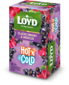 Vaisinis arbatos gėrimas LOYD HOT&COLD juodųjų serbentų ir hibisko skonio, 15x2 g