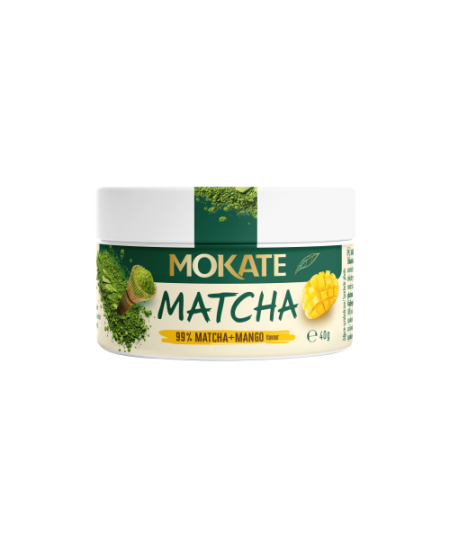 Žalioji arbata  MOKATE Matcha mangų skonio 40g