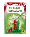 Žaliosios arbatos gėrimas MOKATE Matcha latte vyšnių skonio 40g