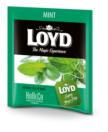 Žolelių arbatos gėrimas LOYD HORECA line Pipirmėčių, 500 x 1,7 g