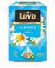 Žolelių arbatos gėrimas LOYD HORECA ramunėlių skonio, piramidė, 20 x 1,5g