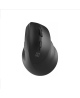 Natec | Vertical Mouse | Crake 2 | Wireless | Vertical Mouse | Bluetooth, 2.4GHz | Black