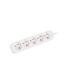 Lanberg Cable Power Strip, 5X French Outlets Quality-Grade Copper, 1.5 m | PS0-05E-0150-W