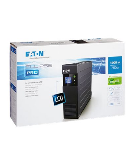 Eaton | UPS | Ellipse PRO 1200 DIN | 1200 VA | 750 W