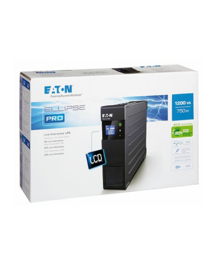 Eaton | UPS | Ellipse PRO 1200 DIN | 1200 VA | 750 W