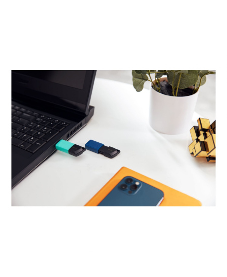 Kingston | USB Flash Drive | DataTraveler Exodia | 256 GB | USB Type-A | Black/Teal