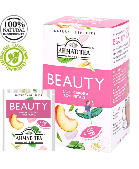 Ahmad Tea Natūrali arbata ''Beauty'', vokeliuose, 20 vnt.