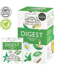 Ahmad Tea Natūrali arbata ''Digest'', vokeliuose, 20 vnt.