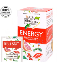 Ahmad Tea Natūrali arbata ''Energy'', vokeliuose, 20 vnt.