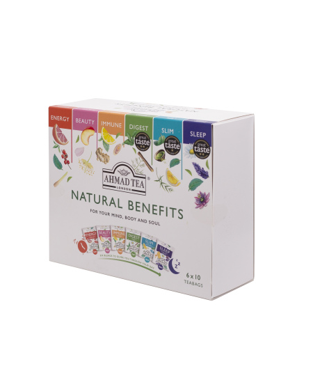 Ahmad Tea Įvairių rūšių ir žolelių užpilų rinkinys, 6x10 pak.