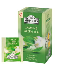 Arbata AHMAD ALU JASMINE GREEN, 20 vokelių su siūlu