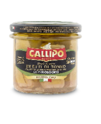 Gelsvauodegio tuno filė, CALLIPO, itin tyrame alyvuogių aliejuje 150 g