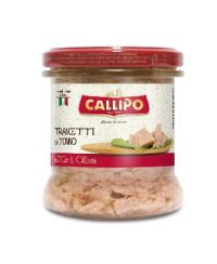 Gelsvauodegio tuno gabaliukai, CALLIPO, alyvuogių aliejuje 170g
