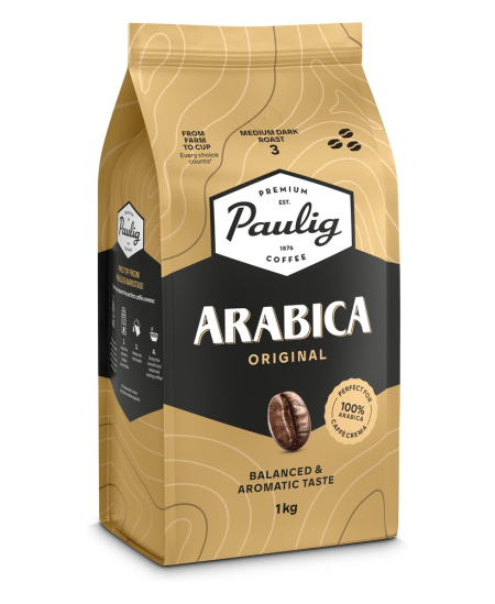 Kavos pupelės PAULIG ARABICA, 1kg.