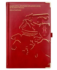Istorinis kalendorius  2027, PU, A5, aukso spalvos kraštai, raudonos sp. LT