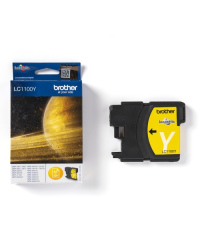 Brother LC-1100Y (LC1100Y) Rašalinė kasetė, Geltona