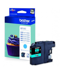 Brother LC123 (LC123C) Rašalinė kasetė, Žydra
