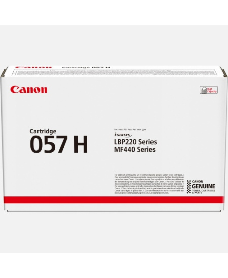 Canon 057H (3010C004) Lazerinė kasetė, Juoda