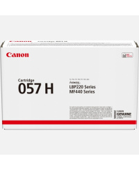 Canon 057H (3010C004) Lazerinė kasetė, Juoda