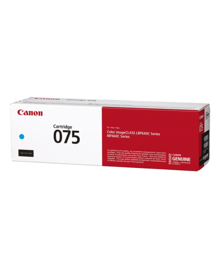 Canon CRG 075 C (6364C002) Lazerinė kasetė, Žydra