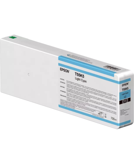 Epson T55K5 (C13T55K500) 700 ml Rašalinė kasetė, Light Cyan