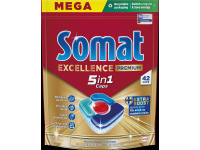 Indaplovių kapsulės "SOMAT EXCELLENCE Premium 5in1" 42vnt.