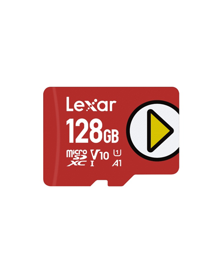 Lexar PLAY | 128 GB | microSDXC | Flash memory class 10