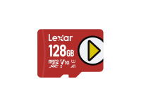 Lexar PLAY | 128 GB | microSDXC | Flash memory class 10
