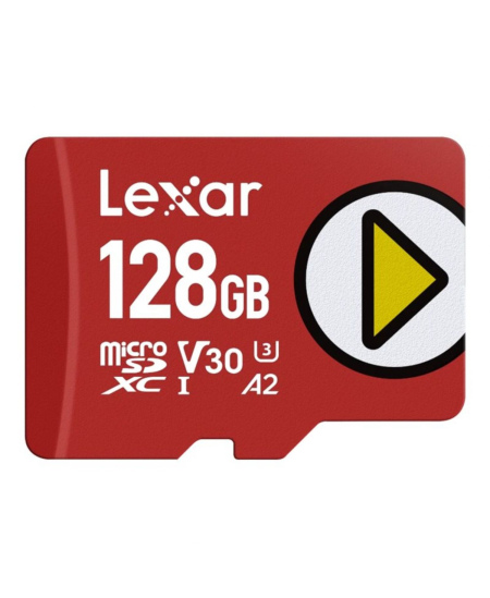 Lexar PLAY | 128 GB | microSDXC | Flash memory class 10