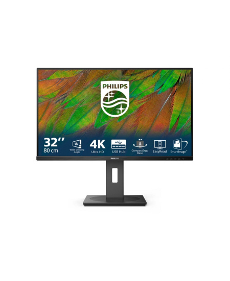 Philips | 32B1N3800/00 | 32 " | VA | 16:9 | 60 Hz | 4 ms | 3840 x 2160 pixels | 350 cd/m² | HDMI ports quantity 2 | Black